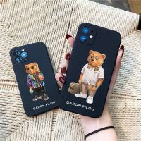 [สินค้าใหม่ในสต็อก] Baron Filou อิตาลีหมี Soft Case สำหรับ Iphone 14 13 12 11 Pro Max Mini 7 8 Se Plus Xr X Xs Max Se โทรศัพท์ Fundas Capa