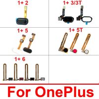 Sensor Sidik Jari Tombol Rumah Asli untuk Oneplus 2 3 3T 5 5T 6 Menu Tombol Kembali Sentuh dengan Bagian Perbaikan Kabel Pita Fleksibel Bingkai