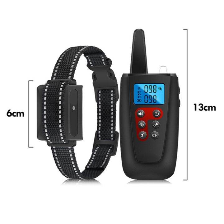 electric-bark-stopper-collar-anti-barking-collar-parts-remote-control-dog-trainer-sound-vibration-bark-stopper