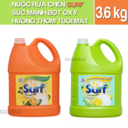 Nước rửa chén Surf hương thơm tươi mát 3.6kg