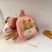 New Children Backpacks Cute Deer Design Girl Boys School Bags Toddler Kids Schoolbag Kindergarten Cartoon Mini Bag 【AUG】