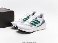 รองเท้าอดิดาส Ultra Boost 21 Cloud White Sub Green SIZE.40-45 นุ่ม เบา ใส่สบาย ยืดเกาะได้ดี รองเท้าวิ่งชาย รองเท้ากีฬา รองเท้าเพื่อสุขภาพ รองเท้าลำลอง *V14