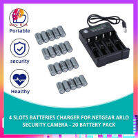 Ultrarich 4 Slots batteries charger for Netgear Arlo Security Camera - 20 B-attery pack