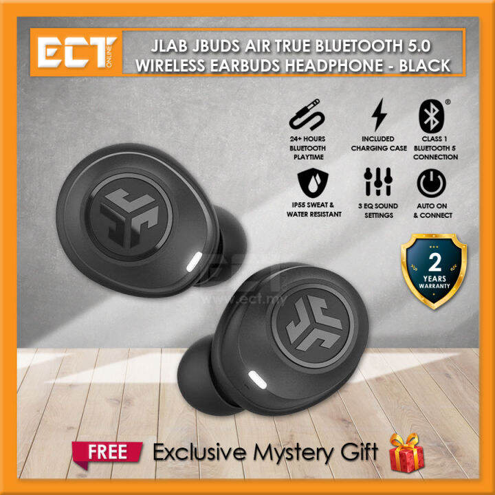 JLAB JBUDS AIR TRUE BLUETOOTH 5.0 WIRELESS EARBUDS HEADPHONE Lazada