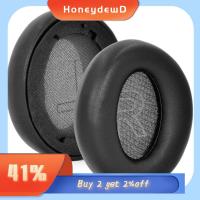 HONEYDEWD 2Pcs หูฟังแบบสวม ที่ปิดหูกันหนาว อุปกรณ์เสริมเสริม ชุดหูฟังหูฟัง แผ่นรองหู อะไหล่สำหรับเปลี่ยน เบาะรองหูฟัง ฟองน้ำโฟมฟองน้ำ