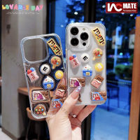 เคส3D น่ารักสุดๆสำหรับ iPhone 14 Pro Max 14 Plus 13 Pro Max 11 12Pro เคสใสกันกระแทกลายการ์ตูนน่ารักสำหรับเด็กผู้หญิงผู้หญิง