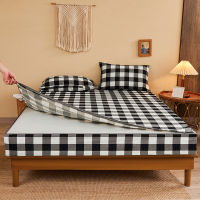 Six Sided All Inclusive Bed Cover With Zipper Mattress Protector Cover Full Queen King Bed Sheet Customizable