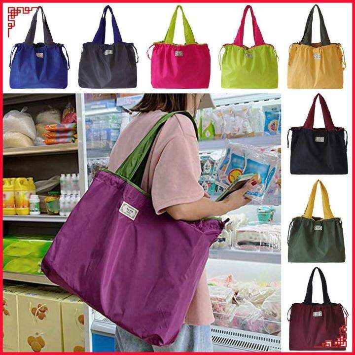 TI9P Fashion Foldable Reusable EcoFriendly Supermarket Shopping Bag