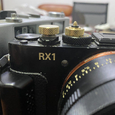 เว้าชัตเตอร์ Hi-Q ปุ่มสำหรับ Fuji Xt30 XT3 XT2 XT10 RX100 Xt-30 XPRO3 RX1 Leica XT20กล้อง