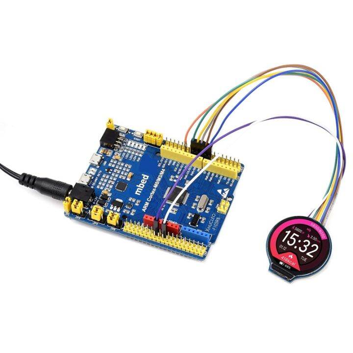 1-28inch-round-display-lcd-screen-module-gc9a01-spi-communication-rgb-65k-color-support-raspberry