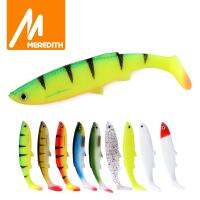 【DT】hot！ 4.73  Bleak Paddle Tail 14.5g 4pcs 120mm Fishing Soft Lures Eyes T Artificial Bait Plastic Pike