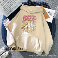 Spades Ace เสื้อฮู้ด เสื้อแขนยาวอบอุ่น หลวมและสบาย ทันสมัย ทันสมัย สบายๆ สไตล์ WWY230009O 41Z231009