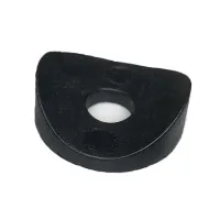 8 Hole 6 Hole Black Round Tube Duckbill Gasket Plastic Fastening Washer Piece Gasket For Protect Furniture 16/19/22/25mm