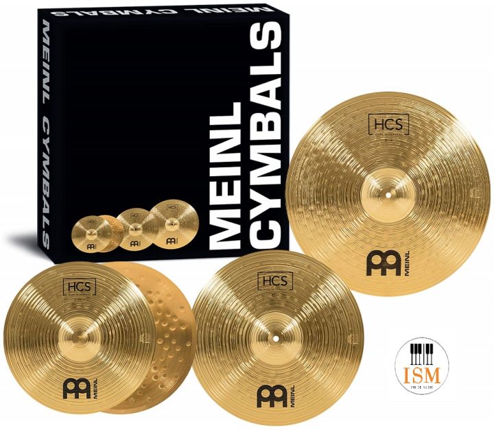 meinl-ฉาบกลองชุด-ฉาบแบบชุด-cymbal-set-รุ่น-hcs