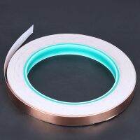 10mmx20m Double Sided Conductive Copper Foil Adhesive Tape PDA PDP LCD Laptop Mobile Phone EMI Electromagnetic Shielding Tape