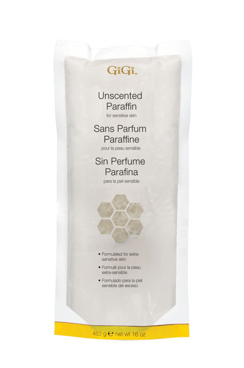 ของแท้! GiGi Unscented Paraffin พาราฟิน ไม่มีสี ไม่มีกลิ่น เหมาะกับผิวบอบบาง - 16 oz