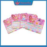 NORORTHY 2Sheet/120PCS คลาสสิค เครื่องประดับปาร์ตี้ มหัศจรรย์ ของขวัญคริสต์มาสสำหรับเด็ก DIY ต่างหูหัว สติ๊กเกอร์รางวัลคริสตัล ของเล่นรางวัลการ์ตูน