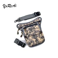 {PYAO Travel Department Store}Men 39; S Military Camouflage Drop Leg Bag Panel Utility Waist Belt Pouch Pack Shoulder Bags Nylon Fanny Packs Men Belt Hip Bum Bag