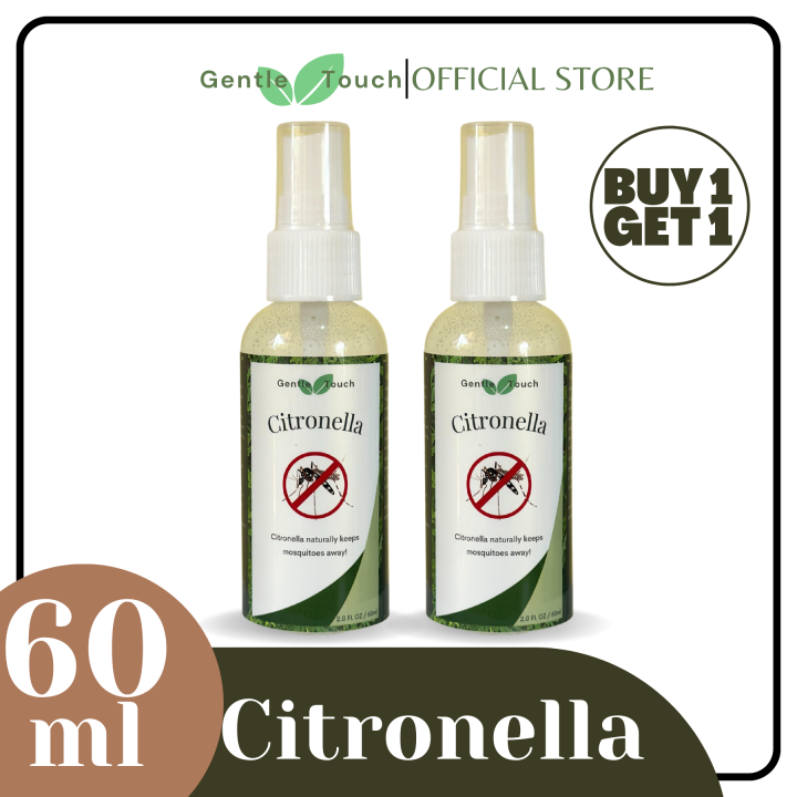 [Gentle Touch] Natural citronella spray 60ml anti mosquito & insect
