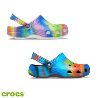 Crocs Collection รองเท้าแตะ รองเท้าแบบสวม CR UX CS Spray Dye Clog 208054-0C4 / 208054-94S (1990)