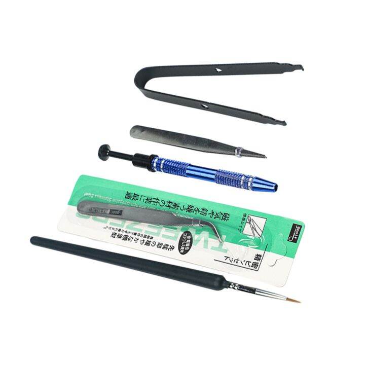 CCCUE 5Pcs Mechanical Keyboard Switch Lube Brushes Tool Kit for