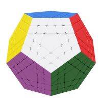 2023 Sengso Gigaminx 5X 5รูบิคเวทมนตร์ไม่มีสติกเกอร์ Dodecahedron เกมส์ประลองความเร็ว12ด้าน Megaminx 5X5x5 Magico Cubic Shengshou ของเล่น