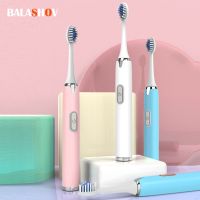 ☁✜✴ Electric Toothbrushes Adults Household Smart Whitening Couples Toothbrush Waterproof Replaceable AA Battery Version New Style