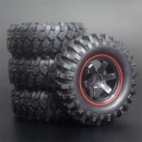 4PCS 110 1.9นิ้ว Off Road Climb Rock Crawler รถยาง Super Soft 96มม. ยางยางล้อขอบ Hex 12มม. สำหรับ Tamiya CC01 D90 701A