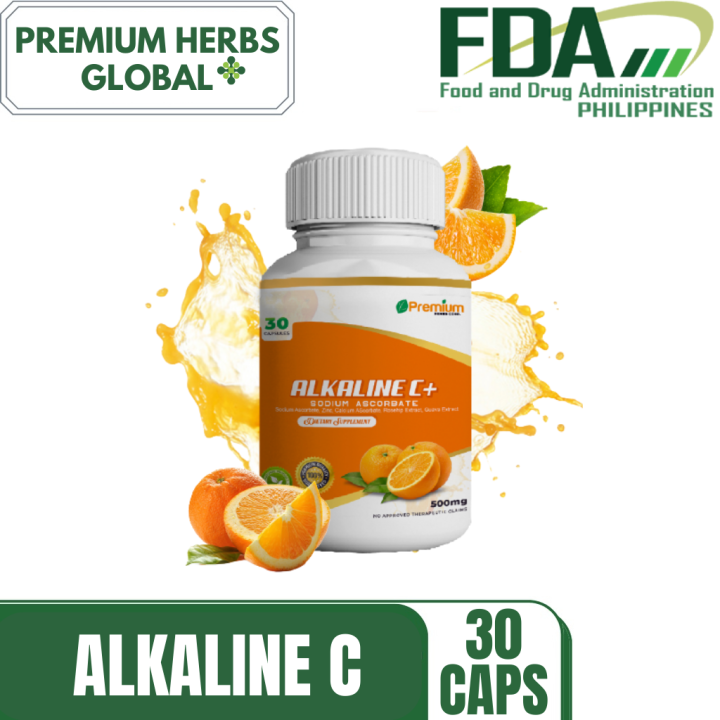 PREMIUM ALKALINE C+ Supports skin, and gums Multivitamins Pampataba