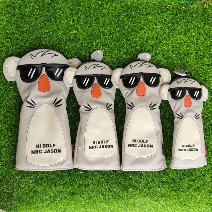 Small chicken leg fairway wood hybrid club head cover personality koala