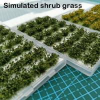 Bush grass Simulation scenario model Landscape sand table materials DIY handmade Model scene platform scale model toy