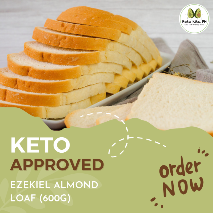 KETO BREAD Ezekiel Almond Loaf Bread Keto/Low carb Bread (Hearty
