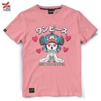 เสื้อยืดวันพีช One Piece-1551 : CHPPER [ชมพู - กรม]