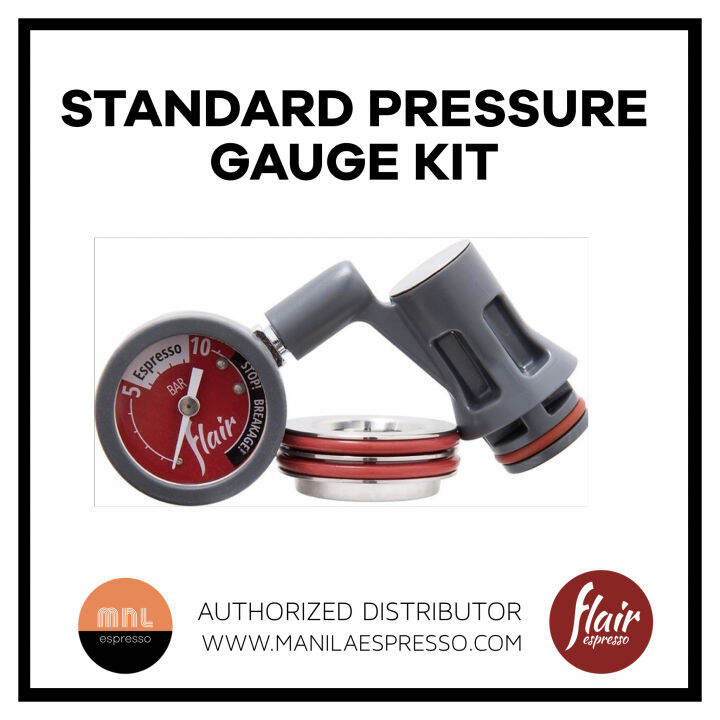 Pressure Gauge Kit for Flair Espresso Makers | Standard Brew Head