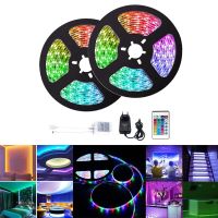 LED Lights Strips 10M 3528 RGB with 24 Key Remote Controller+Controller+Power Adapter Light