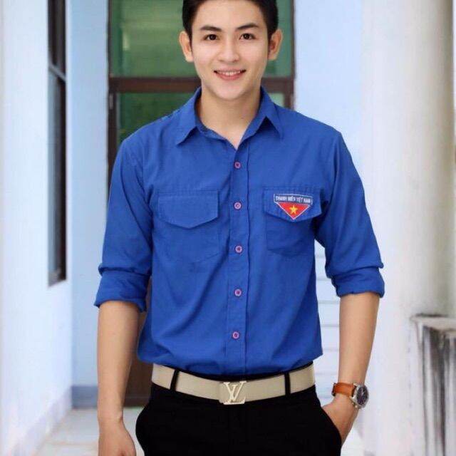 Áo đoàn thanh niên việt nam dài tay chất đẹp size M | Lazada.vn Áo Đoàn Thanh Niên Việt Nam Dài Tay Chất Đẹp Size M | Lazada.Vn