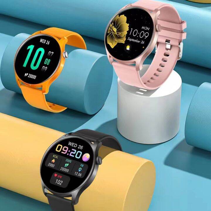 2022-new-kc08-health-monitoring-multi-function-full-touch-blood-pressure-multi-sport-mode-bluetooth-smart-watch