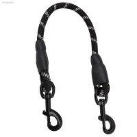 ✢▼♚ 40CM Dog Short Leash 2 Snap Hooks Durable Quality Extension Rope Lead Detachable Coupler Multipurpose Car Seat Leash