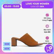 05.03 - 13.03 VOUCHER 60K Vascara Guốc Mule Quai Vải Knit Bản To - GNN 0176