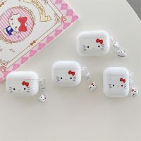 เคสซิลิโคน เคส Airpods Pro2 AirPods Pro Airpods 3 gen3 AirPods 2 Fashion Cartoon Hello Kitty เฮลโลคิตตี้ Protective Silicone Case