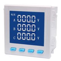 Three Phase LCD Digital Multifunction Meter Energy Accumulation Current Display Three Phase Liquid Crystal Ammeter