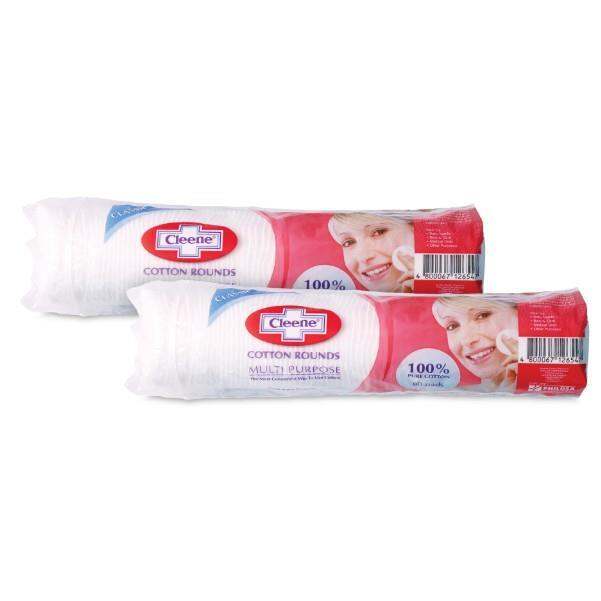 Cleene Facial Cotton Rounds Classic 80s Pack of 1 or 2 (160 Pads) 100