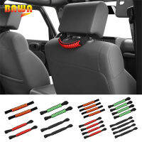 BAWA Car Universal Grab Handle Grip Bar Pulling Tab Nylon Rear Seat Handle Compatible Fit Removable Headrest