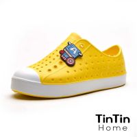 Wnc NATIVE Beach Plastic Shoes - Ultra Lightweight Foam Material Waterproof Sole - 2 Contrast Colors,