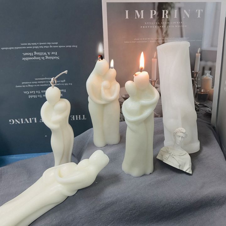 life-series-candle-mould-mother-and-child-silicone-candle-mold-artistic-human-body-resin-epoxy-mold-candle-making