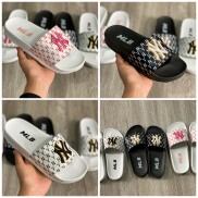 Dép Quai Ngang MLB Ny Các Màu Bản Thêu Mới nhất 2022 Full sz Nam Nữ 36