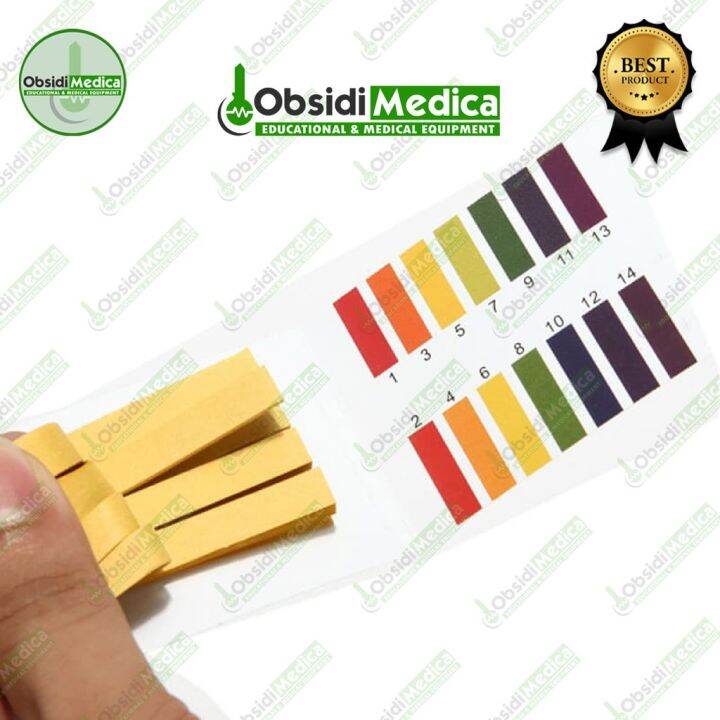 PH Tester Kertas Lakmus 114 80 Strip Test Strips Paper Litmus Lazada