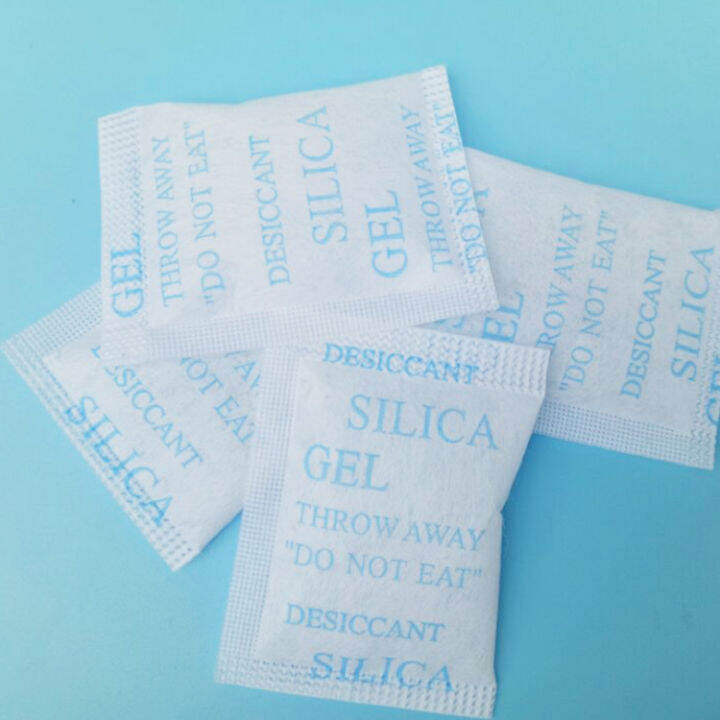 100 Packs of 3g Silica Gel Packets Desiccant Absorb Moisture