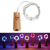 ▦◊✔ 1-5 Pcs Bar LED Wine Bottle Cork String Lights Holiday Decoration Garland Wine Bottle Fairy Lights Christmas String Lights