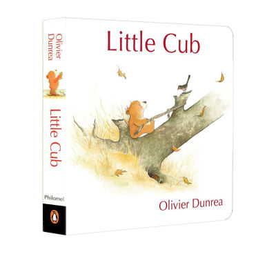 English original little cub little bear enlightenment paperboard book picture book childrens introduction enlightenment interesting story book gossey the goose and friends co author Olivier dunrea